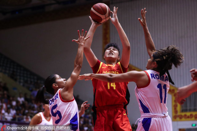  中国女篮热身赛，轻取韩国迎三连胜